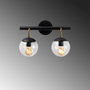 Opviq Gondol - 3012 Aplique de Pared Industrial Negro